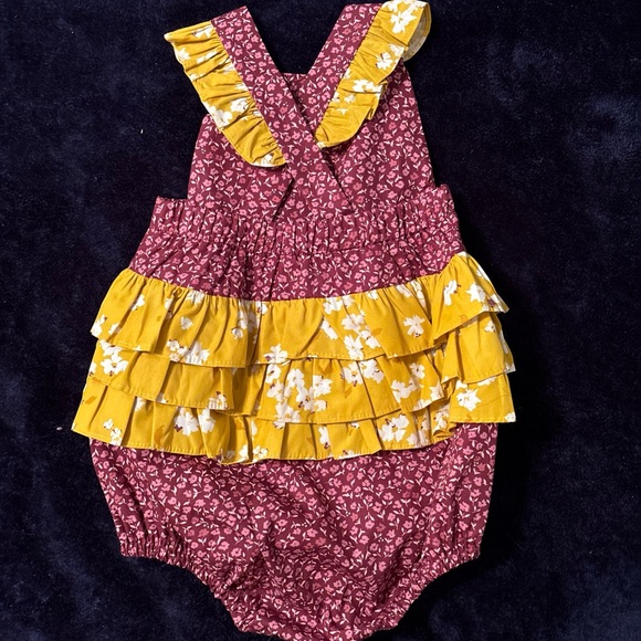 NWT RicRac & Ruffles 3T Bubble - Picture 3 of 4